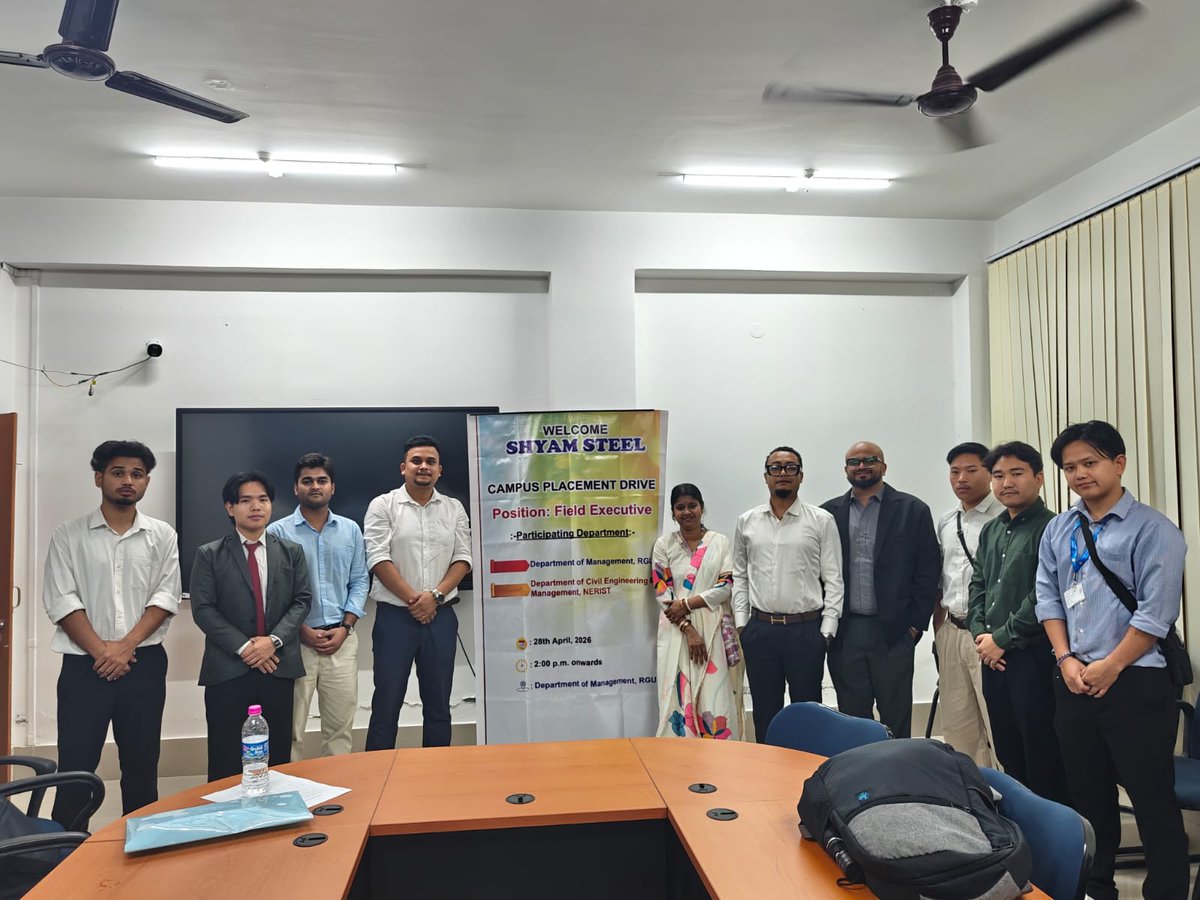 Rajiv Gandhi University tweet media