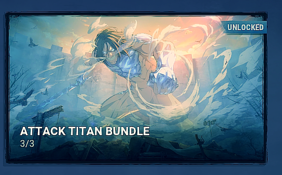 MeepLessThan3's tweet photo. @DavdarkxX @DeadbyDaylight You can get all 3 Trapper Titan skins for around 23$ in the Attack Titan Bundle in the store. https://t.co/YqSZFuZfxx