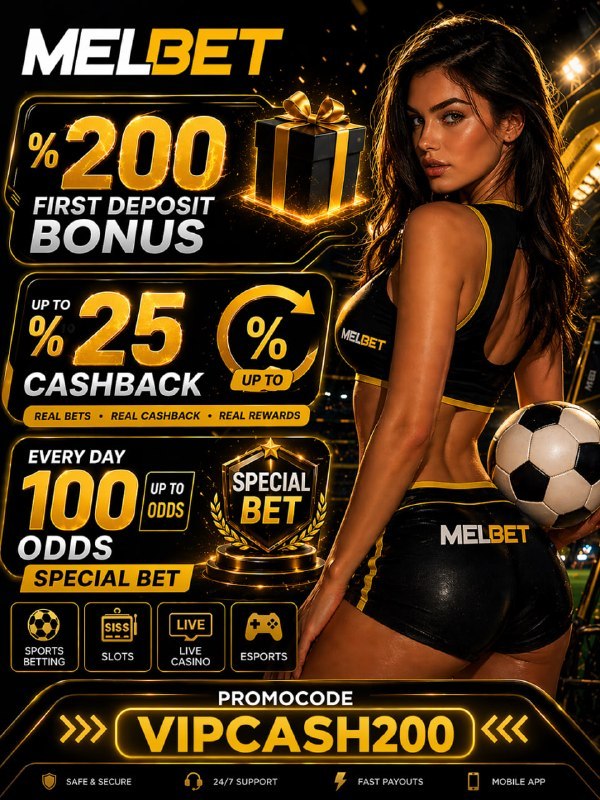 If you're already into betting/crypto games, this might be worth checking out

I just signed up and got a solid bonus + weekly rewards
VIPCASH200
 cutt.ly/qtJjmSqZ

#Melbet #Bonus #Casino #iGaming #VIPCASH200
