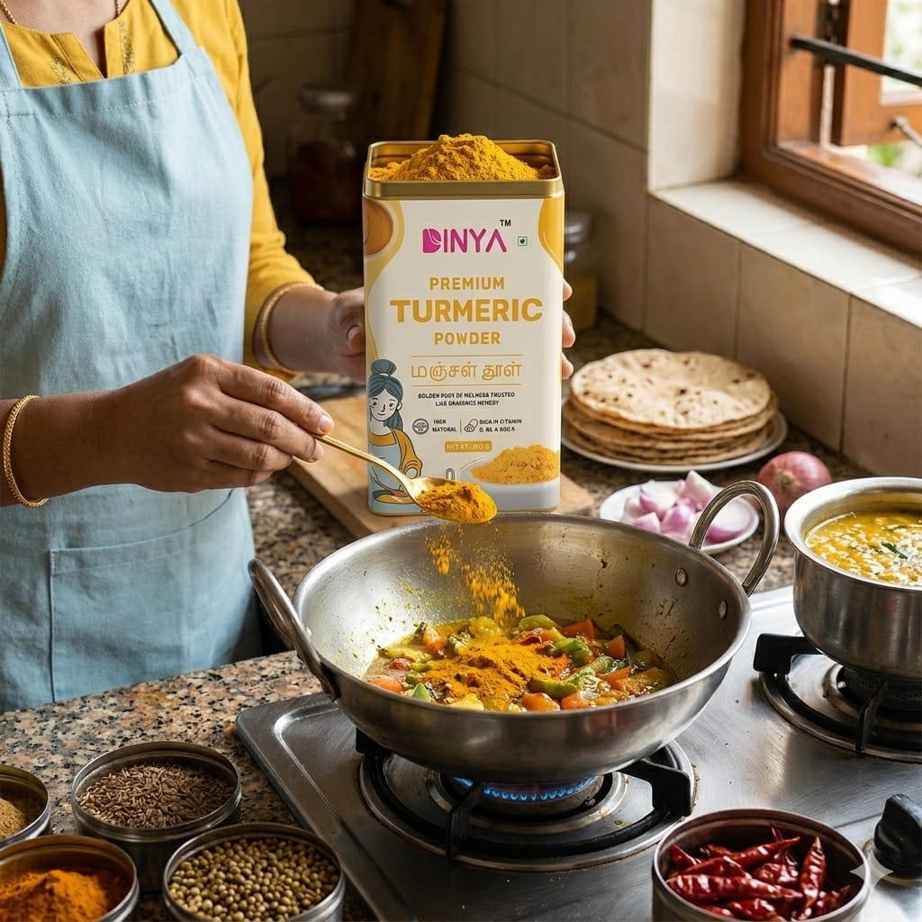 DinyaOrganics's tweet image. The golden touch for health and flavor. ✨

From curries to immunity broths, elevate every meal with Dinya Premium Turmeric Powder. 100% natural and pure. 🍛💛

Shop Now! 🛒🛍️ dinya.in/products/turme… 

#Dinya #Turmeric #Wellness