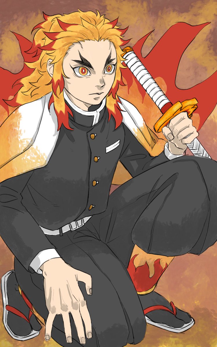 some 🔥 practice
 #煉獄杏寿郎