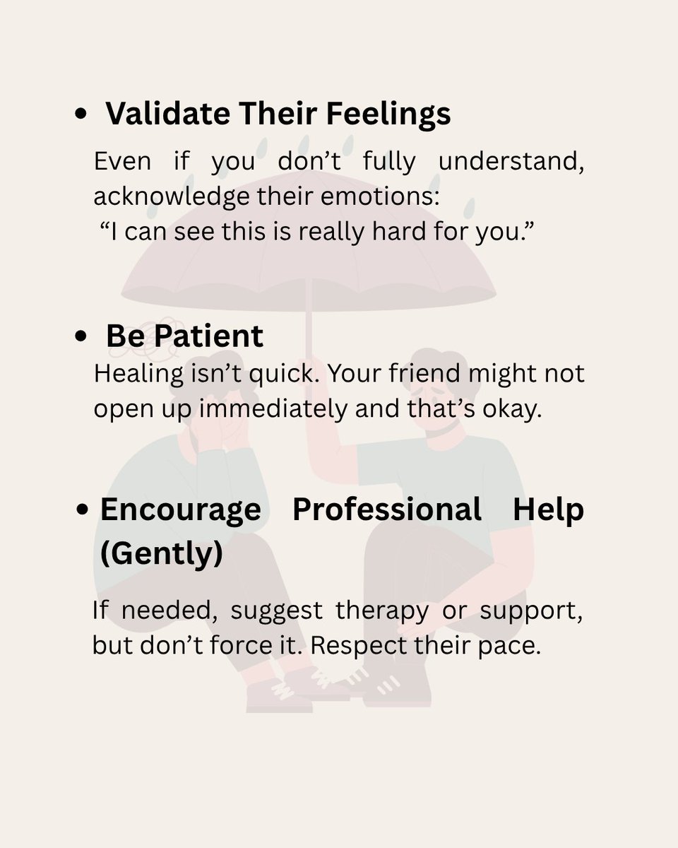 jeevan_aastha's tweet image. Your small effort can mean everything to someone. 💛

A simple check-in, a kind word, or just being there can make a real difference.

You don’t need perfect words—just show up.

#MentalHealthAwareness #BeKind #YouAreNotAlone