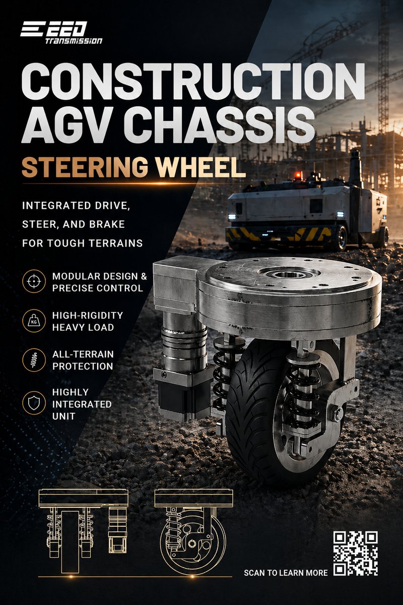 Transmissi90081's tweet photo. Steering Wheel Unit for Construction AGVs: Robust Integration and Simplified Maintenance.
#AGV #AMR #mobilerobotics #automation #drivesystems #intralogistics #materialhandling #robotics #drivewheel #steeringwheel #construction https://t.co/5vK7M2V47W