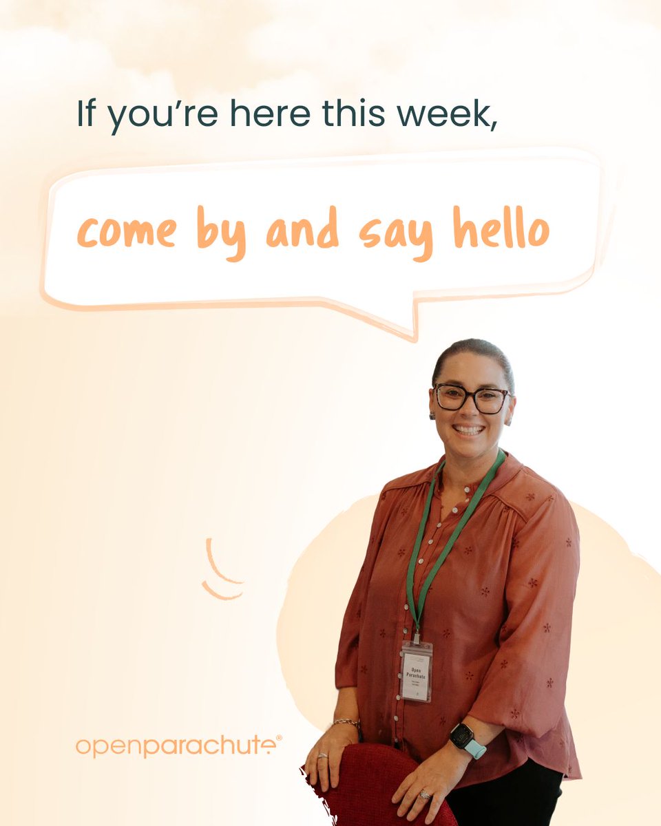 OpenParachuteEd's tweet image. If you’re here this week, come by and say hello. We’d love to meet you.

#SuicidePrevention #MentalHealthInSchools #StudentWellbeing #EducationLeadership #K12Education #OpenParachute #NSPC26