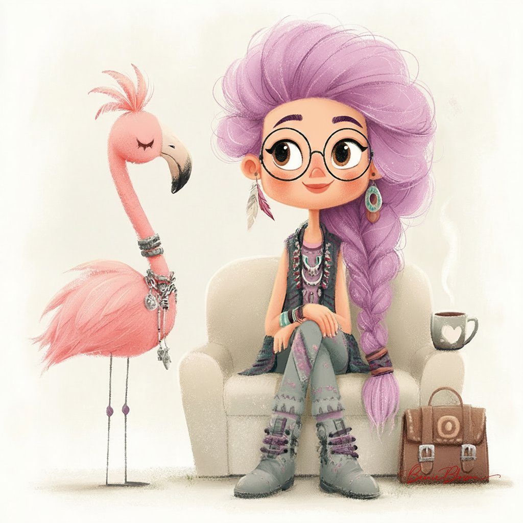 BeanieBlossom's tweet image. Good morning, you lovely people. In a world of ordinary, be a flamingo in a flock of pigeons.

#GoodMorning #AIArtWork #AIArt #AIArtists #AIArtCommunity