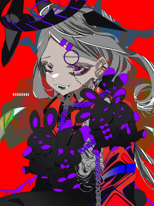【有償イラスト受付中】 個人様企業様問わずご依頼受付中です! 歌ってみたや、キービジュアル、Vのパーツ分け等など 詳しいご依頼概要はこちらを必読ください! お見積もりのご相談だけでも可能です'- 納品早いです!! #有償依頼受付中
