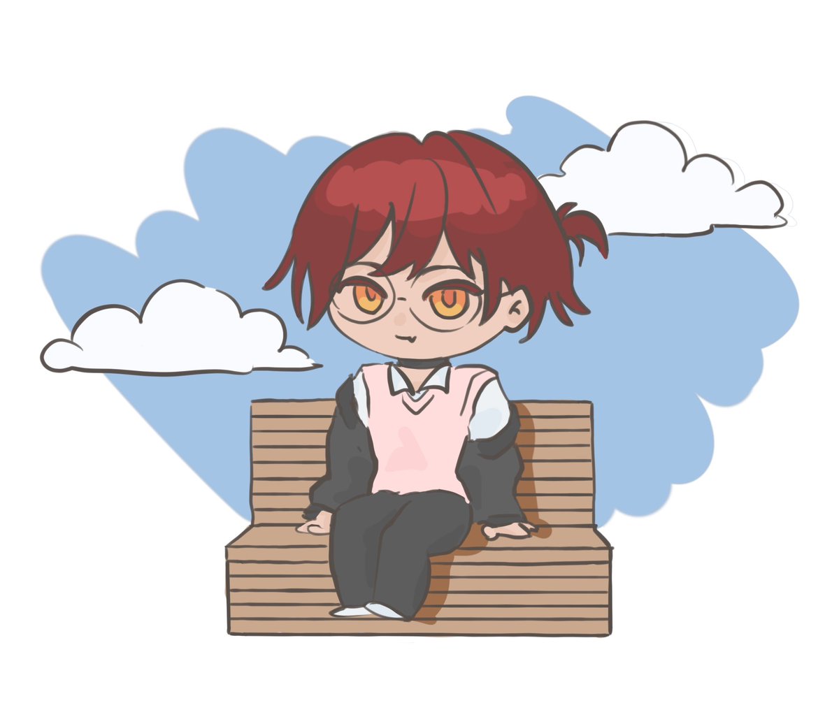 sanqi572's tweet image. chibi 2.0 mlem yay #CendArt