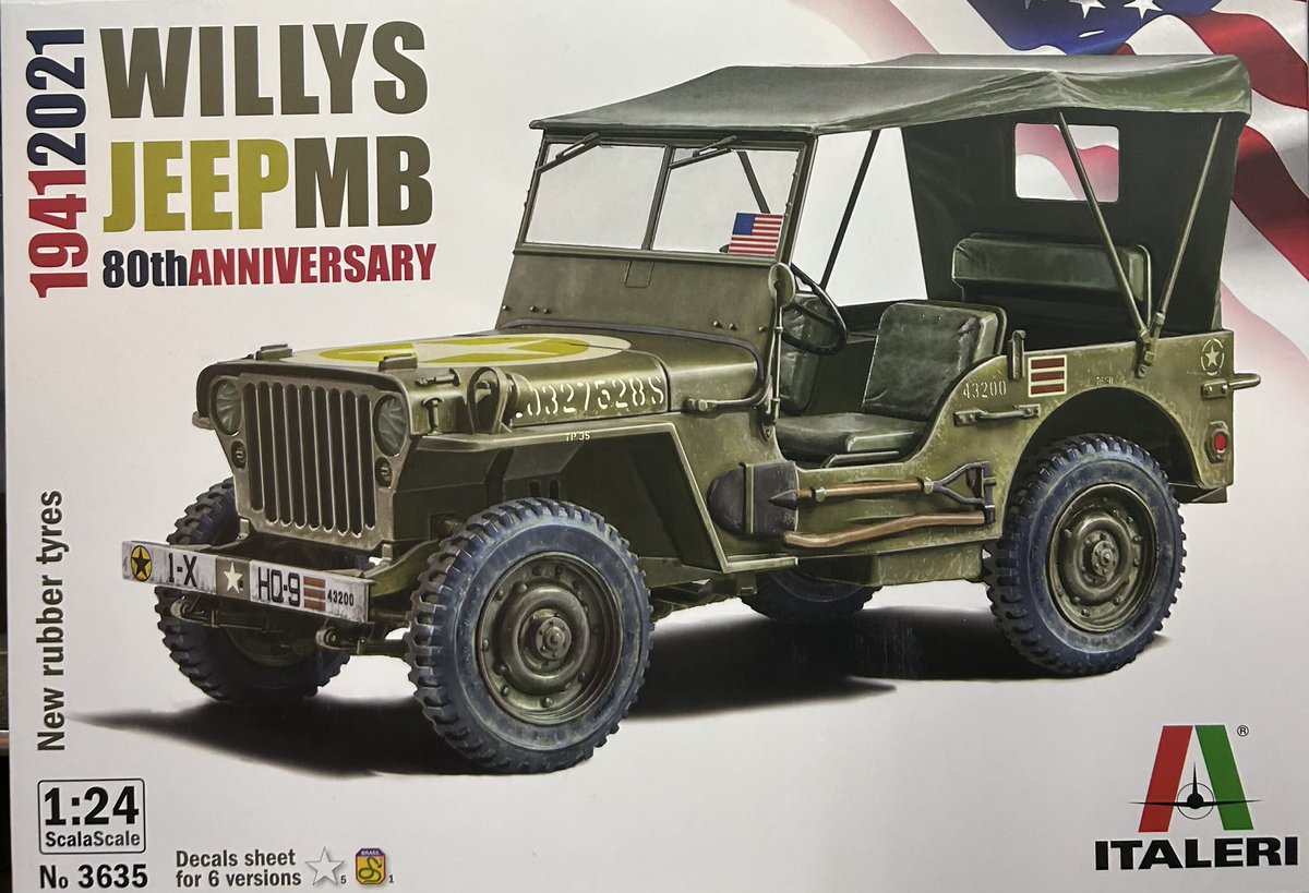8pmokei's tweet image. イタレリ

品番No.3635

1/24スケール
アメリカ軍 1/4トン 4×4トラック
WILLYS JEEP MB
80周年記念

入荷いたしました。

#イタレリ
#JEEP
#WILLYS
#ハチピー模型店