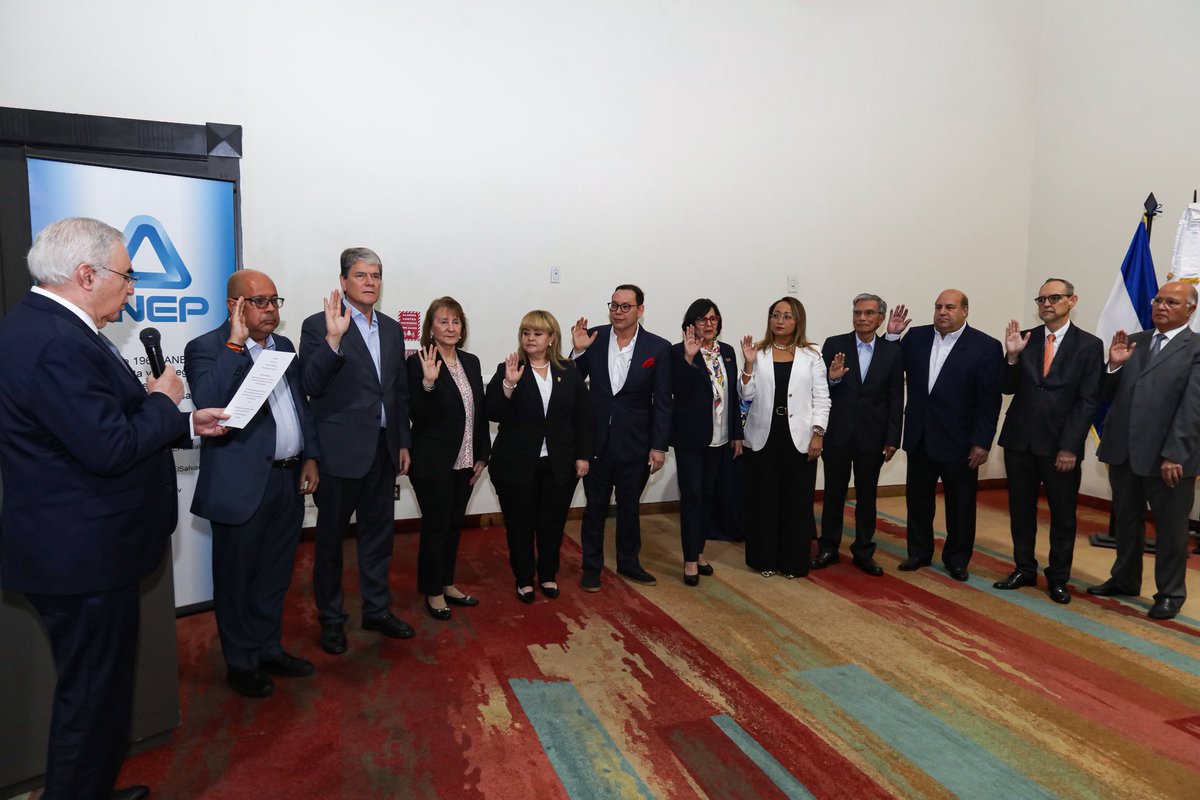 ANEPElSalvador's tweet photo. Elección Comité Ejecutivo ANEP y nuevo Presidente 2026-2028, Ing. José Luis Saca Jiménez.
#ANEP #Empleo #Desarrollo #Gremiales https://t.co/lO0sl7qQ7a