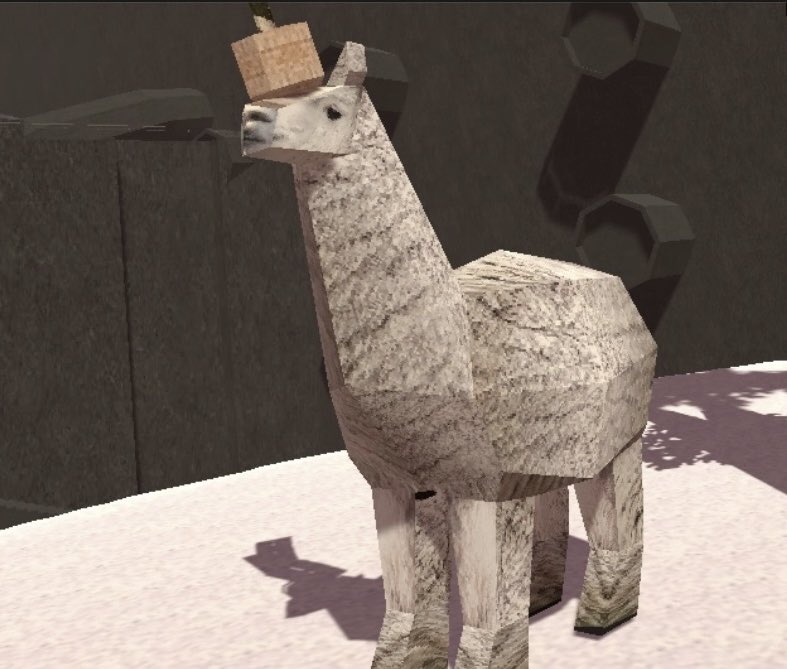 lukekdev's tweet photo. I love Alpaca 🦙

Also the new cover art is in production. 

#gamedev #indiedev #indiegame #lowpoly #ps1 https://t.co/ZELKNcwMPQ