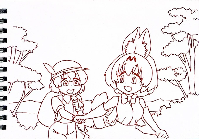 けもフレ1話を久しぶりに見たら、サーバルちゃんとかばんちゃんが可愛すぎた 