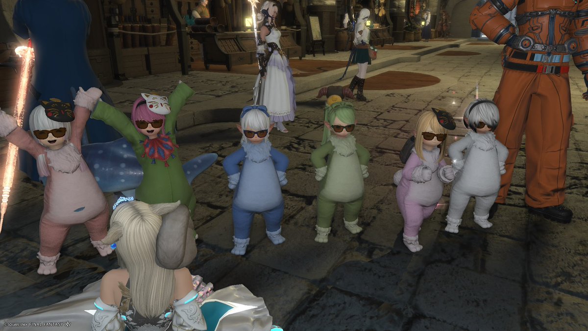 Milktea@FF14 tweet media