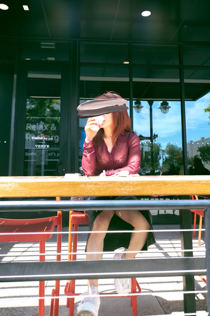 Bebejeff2's tweet photo. 曬曬太陽🌞漫步街道來杯咖啡☕️就等你們來認出姊我❤️ https://t.co/AkSBCYu4SP