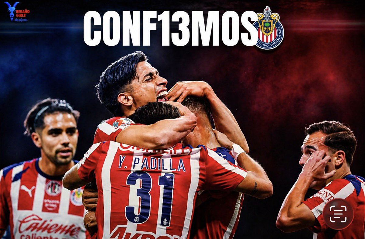 #CONF13MOS 

Con huevos los matamos, esto es el Club Deportivo Guadalajara 🐐❤️