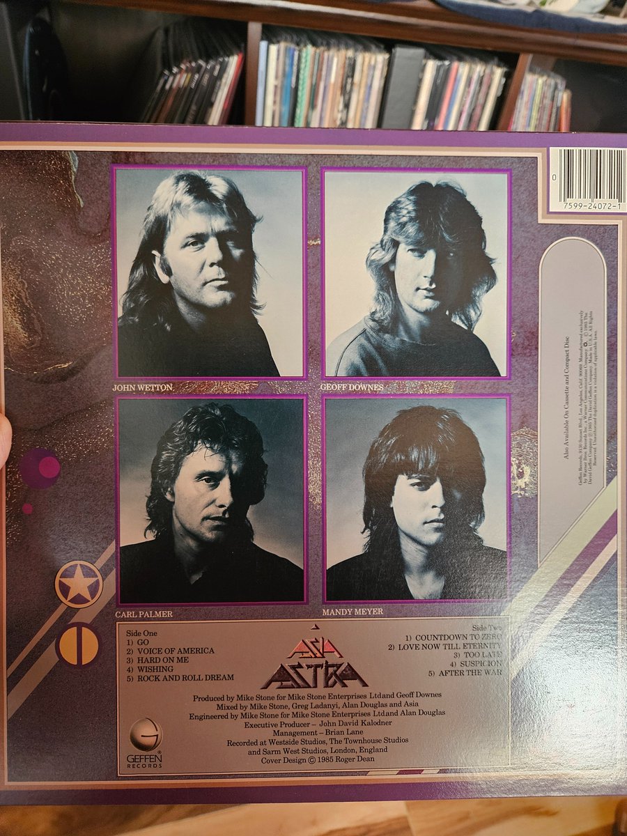 KilpatrickKeli's tweet image. Asia  - Astra ❤️
1985 Geffen Records 
#Asia #VinylRecords