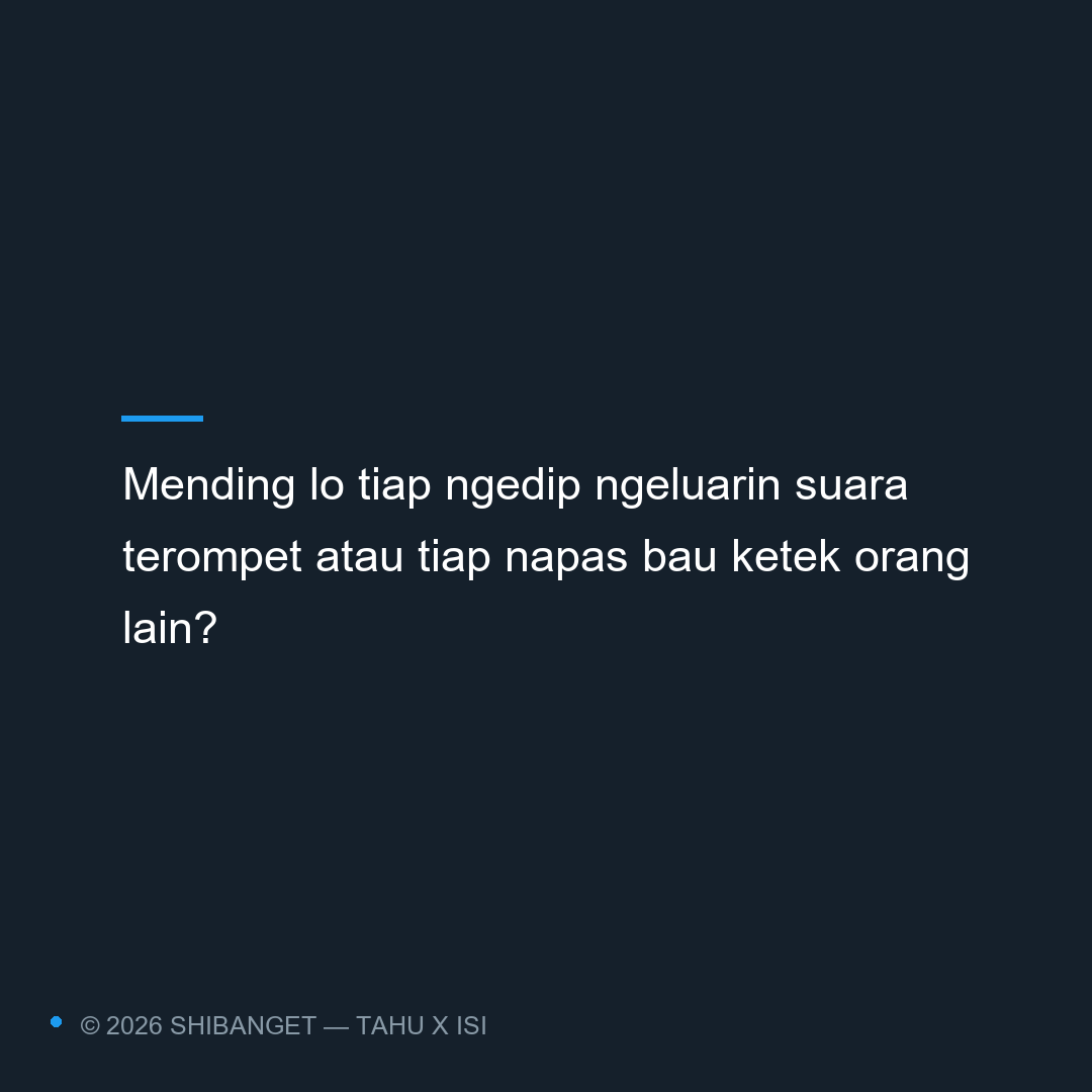 Shibanget's tweet photo. Yang jawabannya paling masuk akal gue traktir gorengan 🗣️ https://t.co/fBXrHX7yId