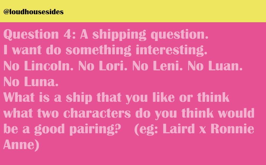 Loud House Side Characters Screens tweet media