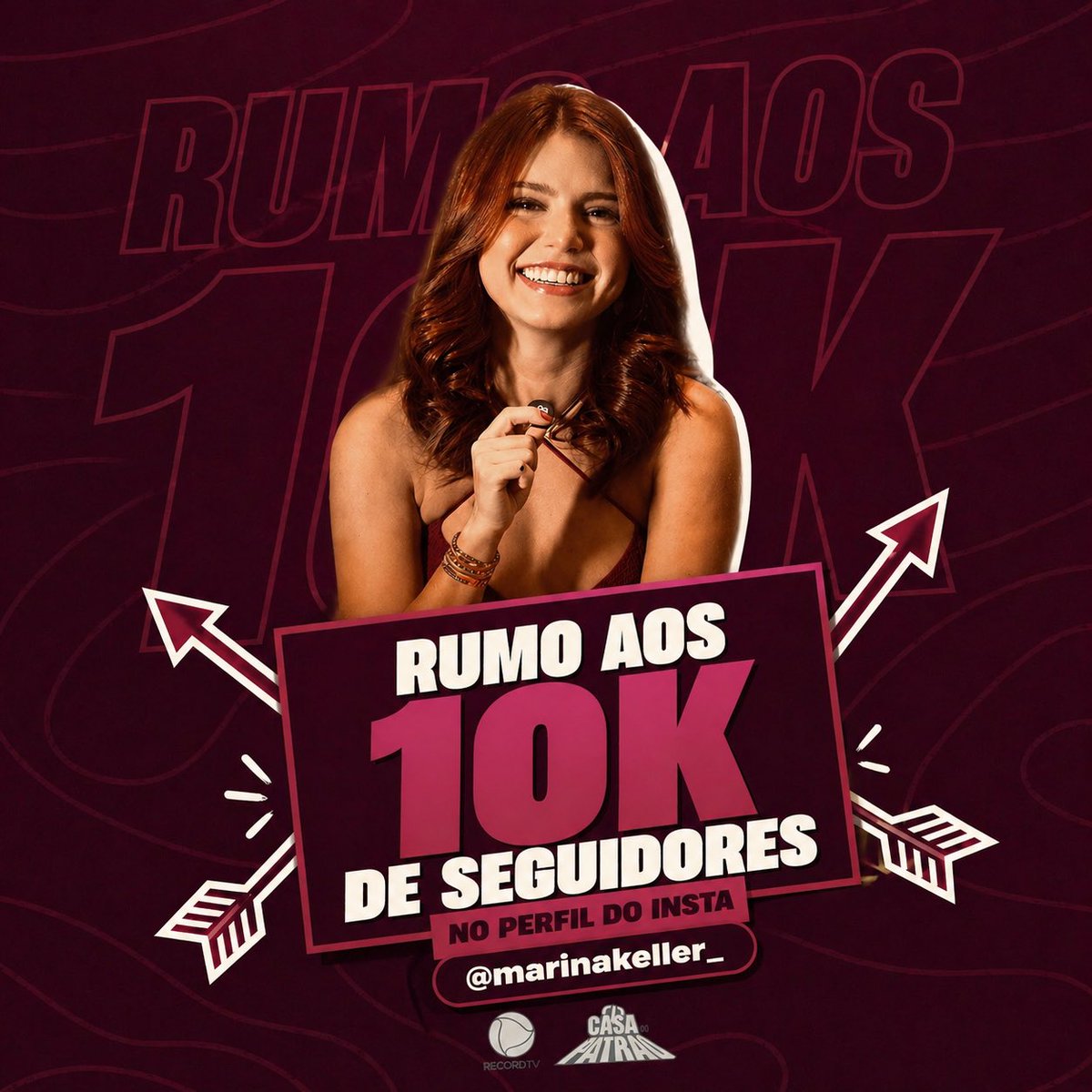 marinakellerfc's tweet photo. Nos ajudem a engajar pessoal, vamos fazer nossa menina voar ❤️‍🔥🏹 #teammarina #ACasaDoPatrão https://t.co/nwqFb1tju7