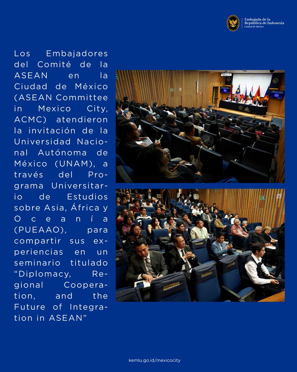 Indonesian Embassy Mexico City tweet media