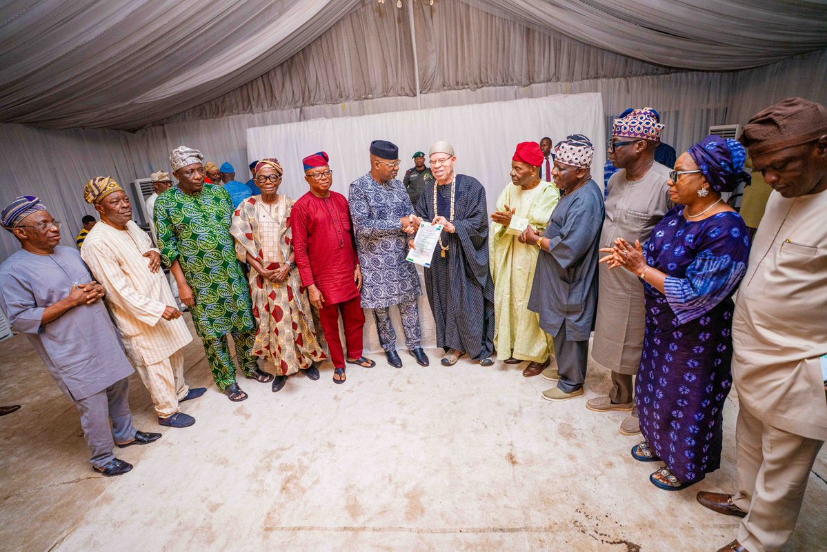 Prince Dr. Dapo Abiodun, CON tweet media