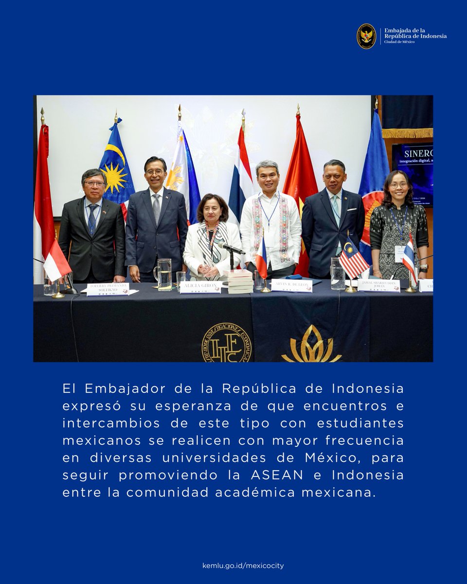 Indonesian Embassy Mexico City tweet media
