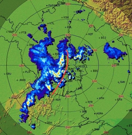 navdeepdahiya55's tweet image. Storm has arrived over #Delhi NCR - 5:30am.
Strong #Duststorm with wind gust up to 80km/h followed by moderate to heavy intensity rains &amp;amp; thundershowers likely for 20-40 mins in most parts of #Delhi #Gurgaon #Noida #Ghaziabad #Faridabad within next 2 hours. 
Weather conditions to