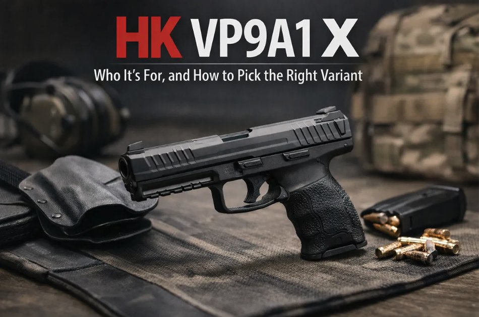 gungeniussocial's tweet image. 🎯 New for 2026: HK VP9A1 X
🔗 Learn more: bit.ly/48pVV1d
The HK VP9A1 X brings a smart “crossover” design—compact slide + full-size grip—giving shooters better control, higher capacity, and a more practical everyday setup.

#HK #VP9 #Gunsdaily #HecklerAndKoch