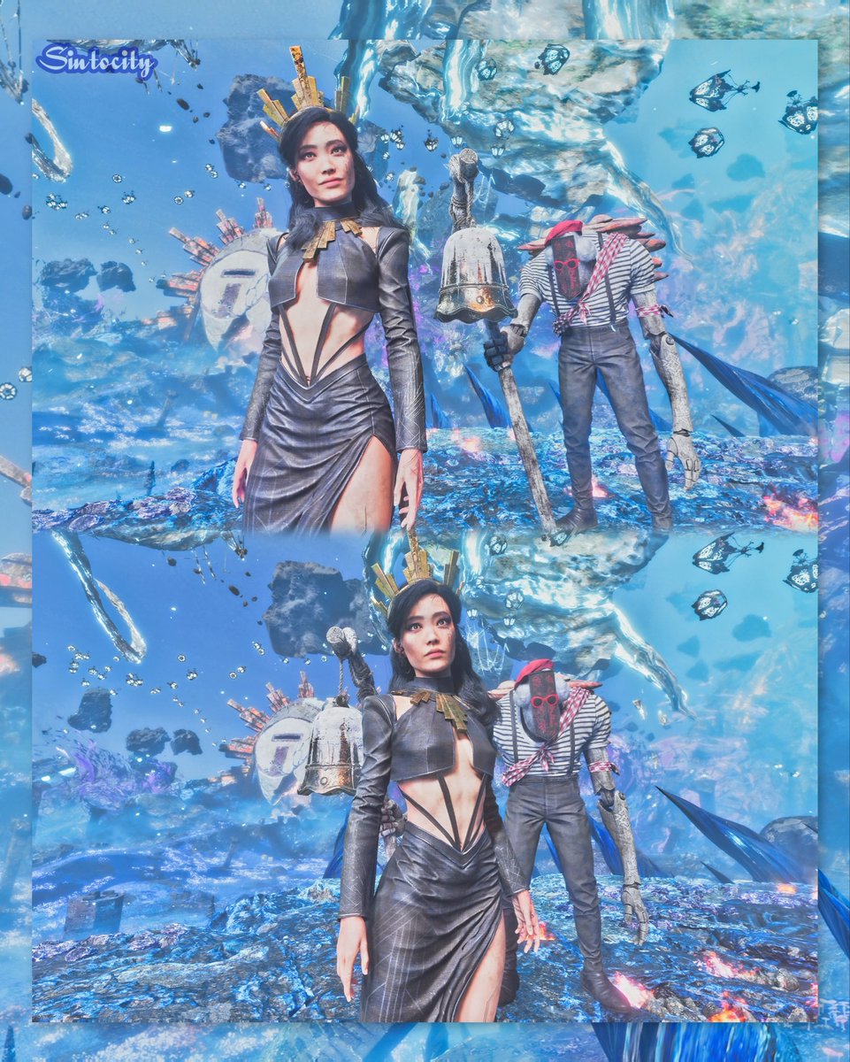 sintrocity's tweet photo. 📸🎨Lune and Monoco photo time🎨📸
#Expedition33 #E33 #ClairObscur #ClairObscurExpedition33
#Virtualphotography
#Virtualphotographer #Lune #Monoco https://t.co/YLNZ3htyXw