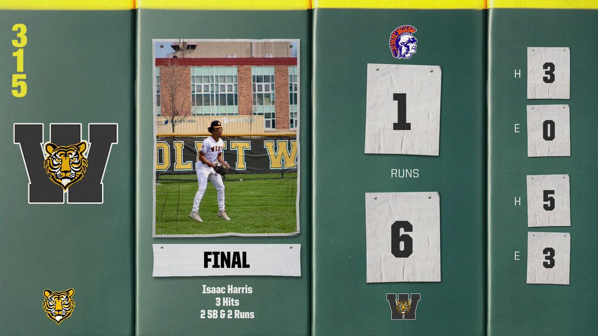 Joliet West Baseball tweet media