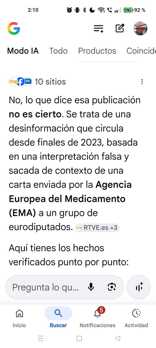 doctoriruiz's tweet photo. @Fa21519230 Eso es completamente falso https://t.co/I6Ze6ntv88