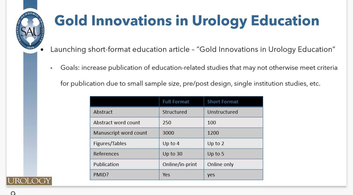 Society of Academic Urologists tweet media