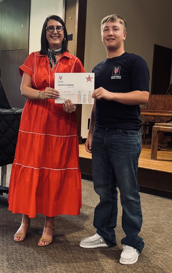 pflas2029's tweet photo. YMSL Banquet was Sunday. I received an award for 25+ Service Hours. https://t.co/Opb0ETbGA8