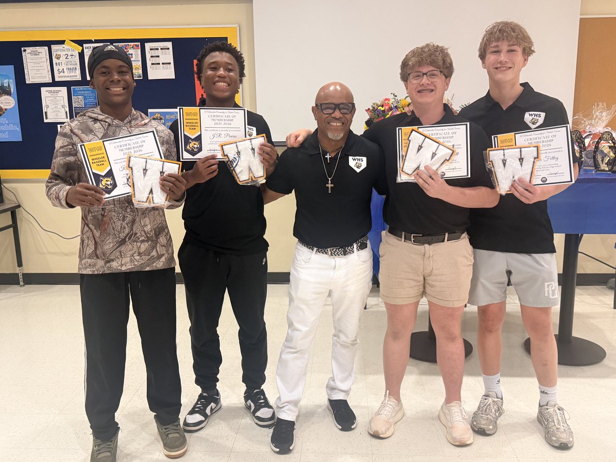 WheelerHighBSB's tweet photo. Great Night celebrating and recognizing all the young men who gave it their all this 2026 Wheeler Wildcat baseball season. Love these young men and know that we are headed in the right direction. 
#iamawheelerwildcat https://t.co/V1LTnaxTae