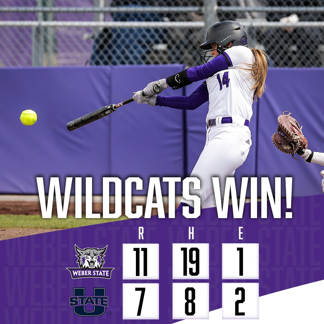 Weber State Softball tweet media
