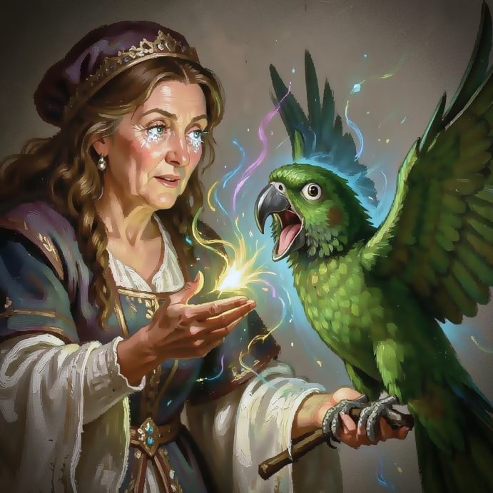CobaltJade's tweet image. Randomly generated magic spell of the day:
Psala’s Extender: When cast after any spell that explicitly affects only humanoids, this spell applies the same magic to any kind of bird.
#worldbuilding #amwritingfantasy #RPGs #dnd #amwriting #writerscommunity