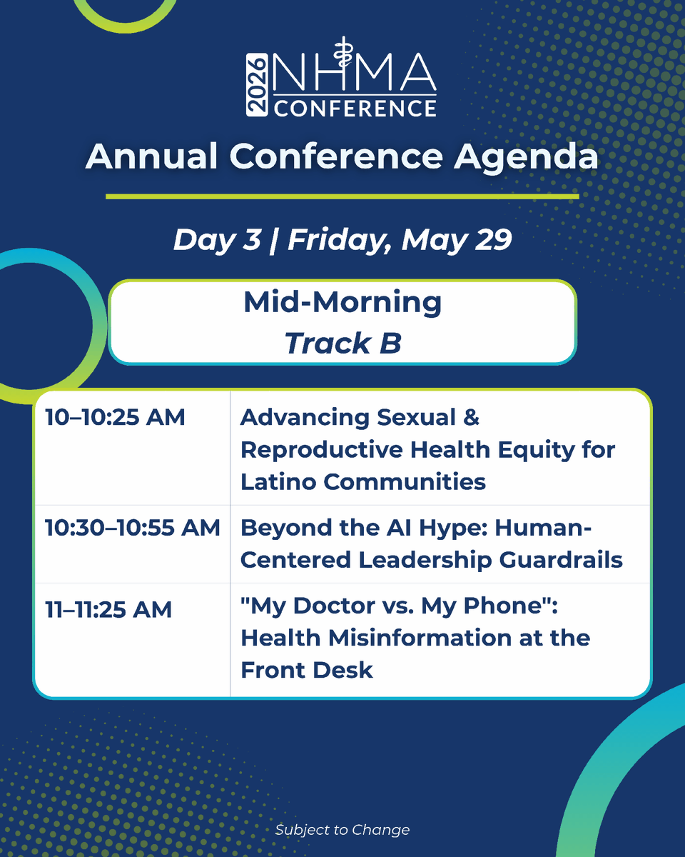 National Hispanic Medical Association tweet media