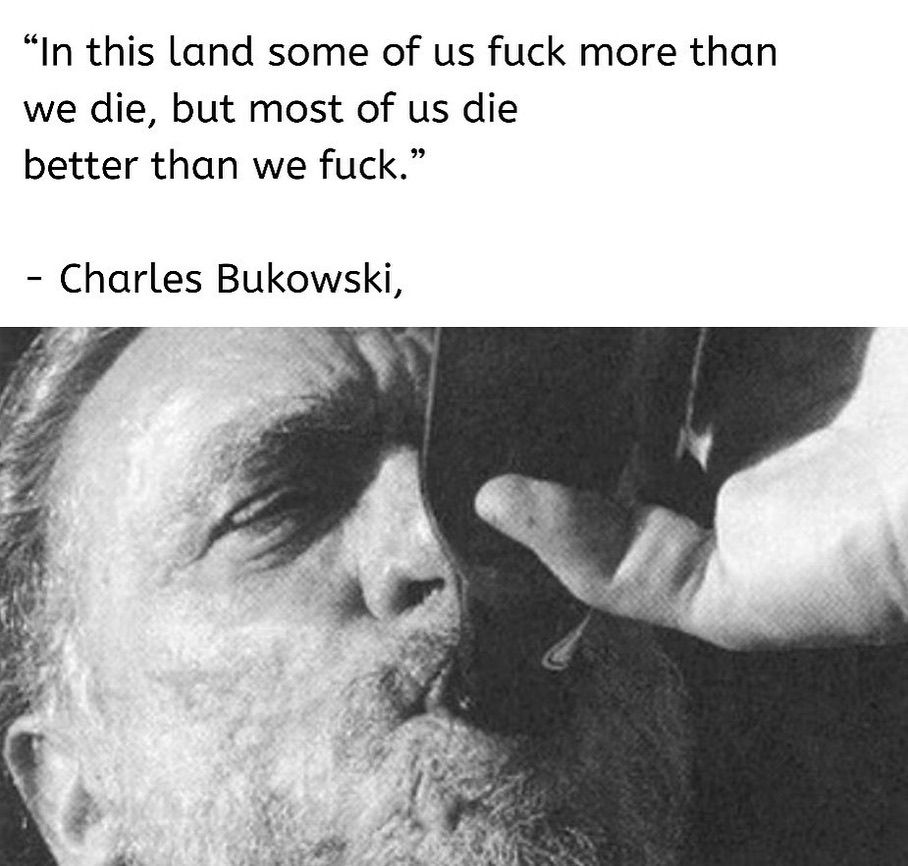 Charles Bukowski | Poet & Novelist ✍️ (@bukowskiquot) on Twitter photo 