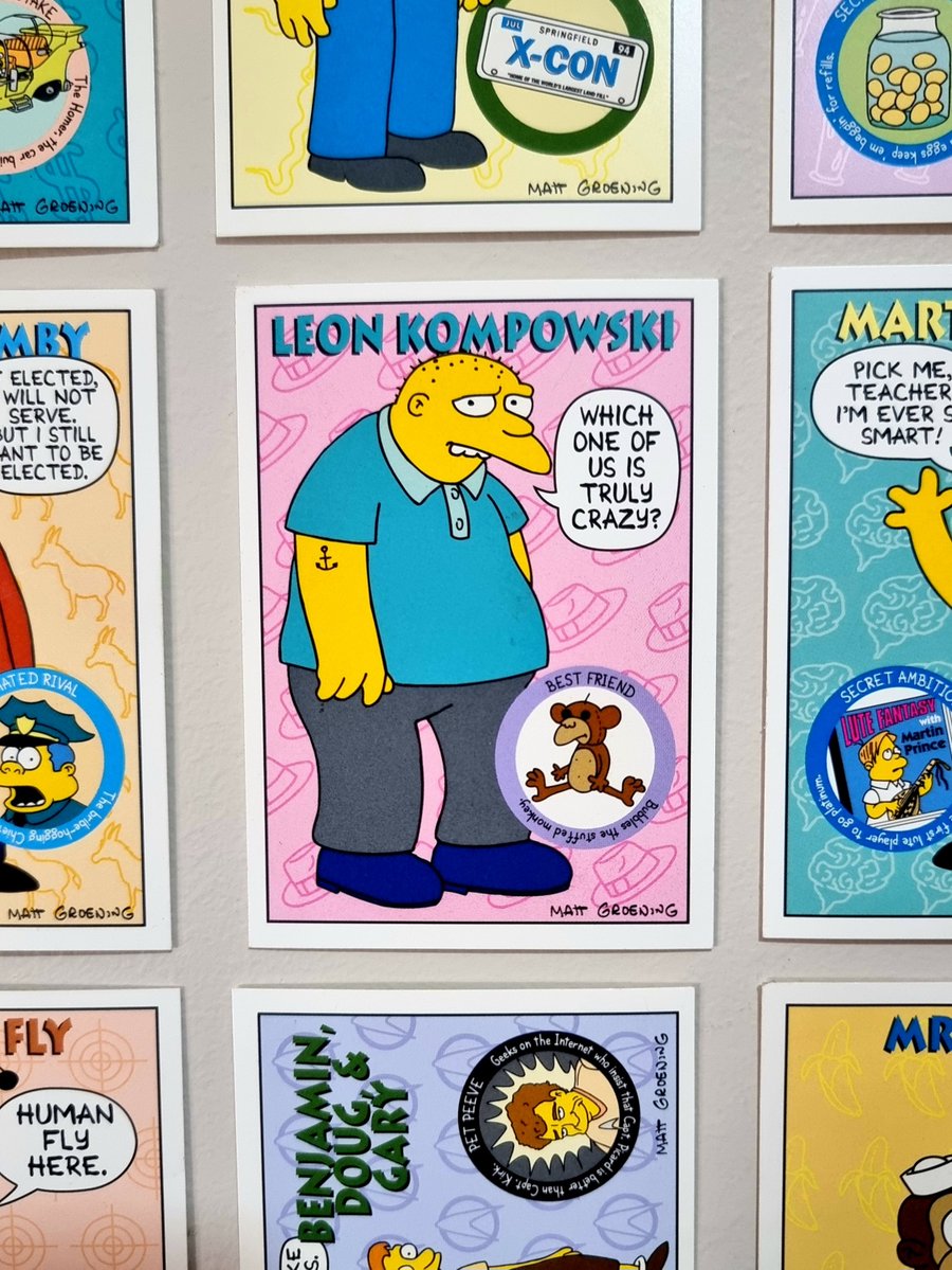 His episode may be blacklisted, but Leon Kompowski lives on forever in the heart of every Simpsons fan.
