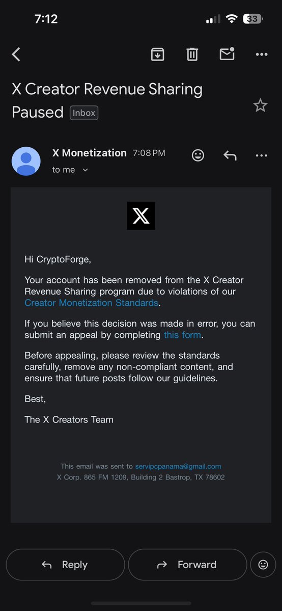 CryptoForge tweet media