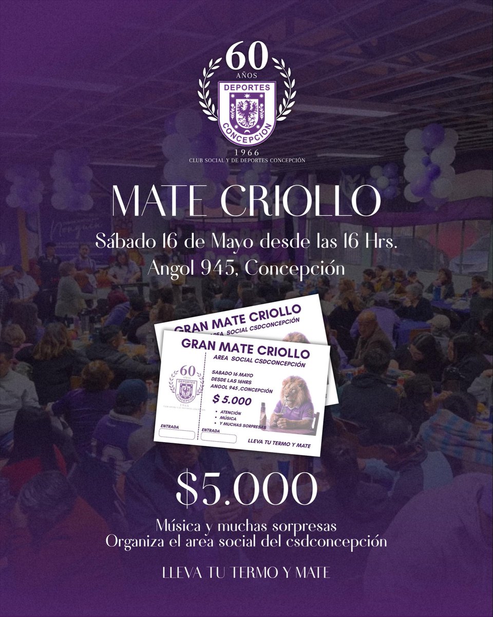 Club Social y de Deportes Concepción tweet media