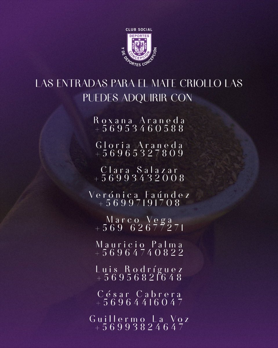 Club Social y de Deportes Concepción tweet media