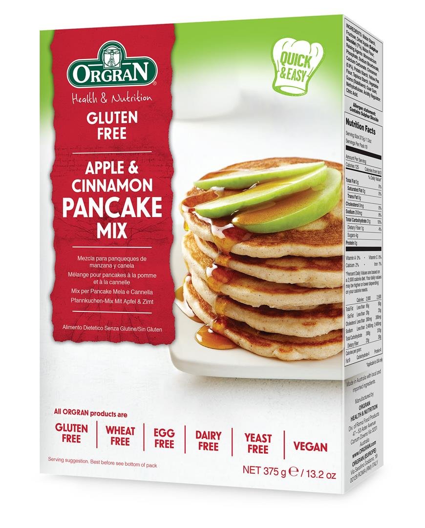 veganfuture's tweet image. Vegan Product: Apple &amp;amp; Cinnamon Pancake Mix by Orgran orgran.com/product/orgran… #vegan