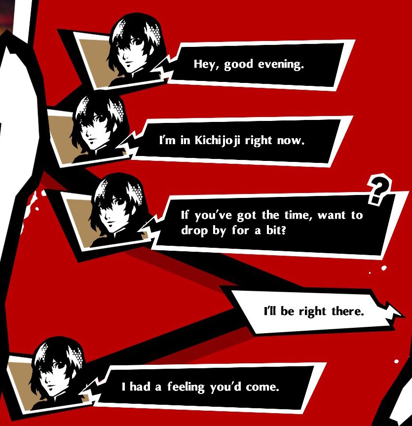 iman 🐰 replaying p5r tweet media