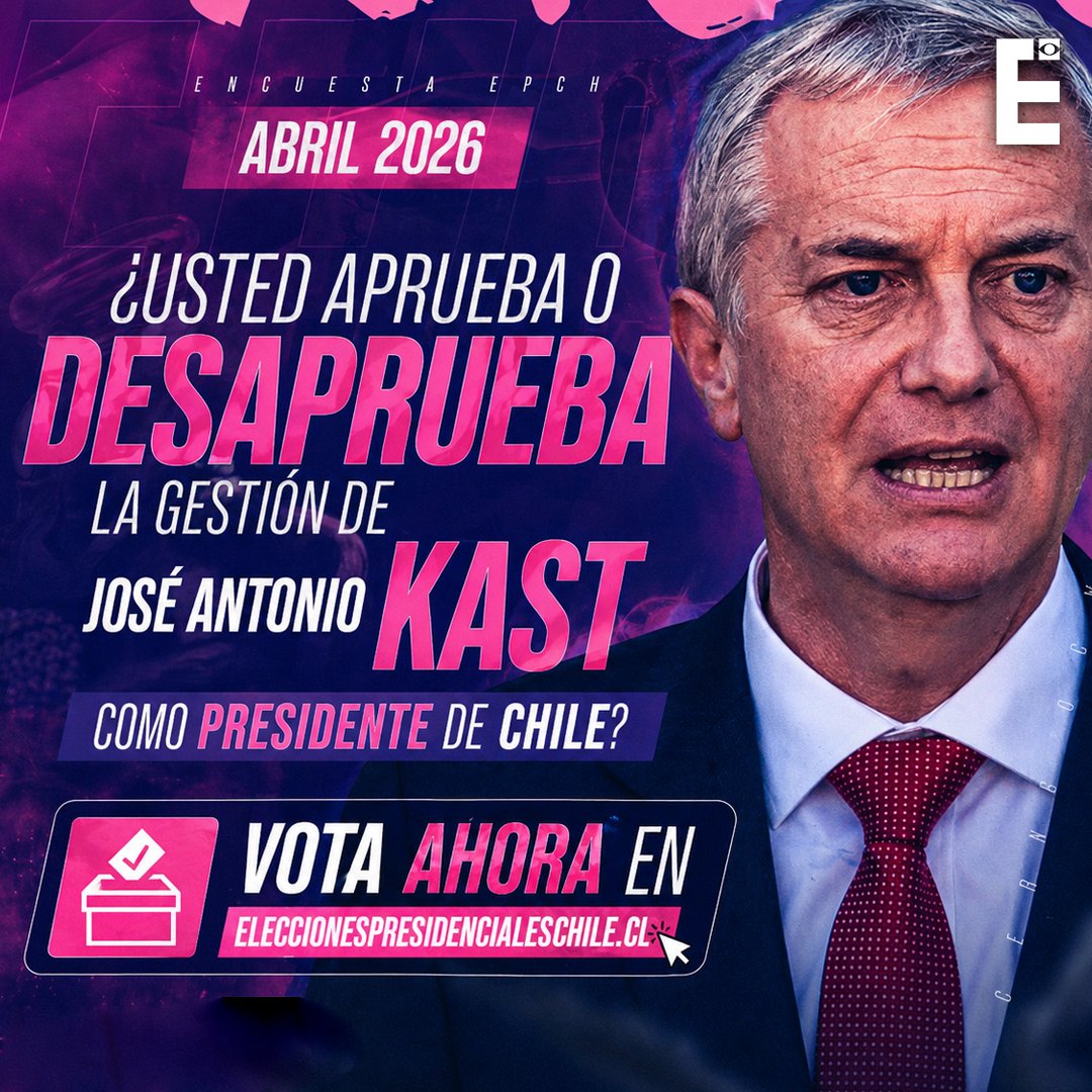 EPCH (Elecciones Presidenciales Chile) tweet media