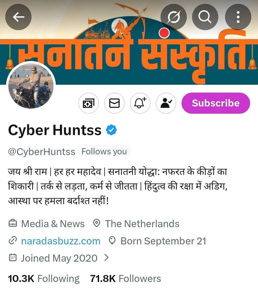 SanataniRiddhi tweet media
