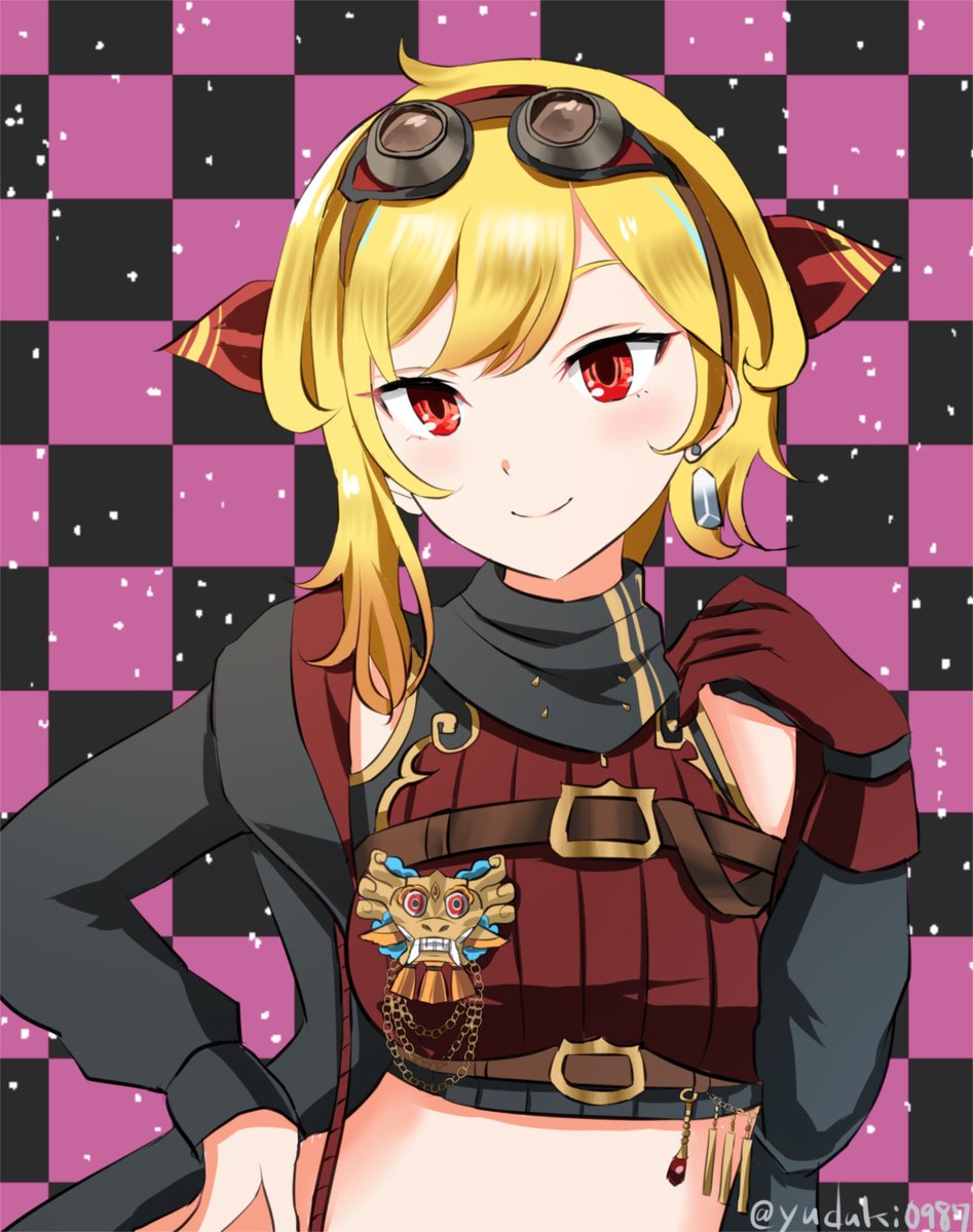 yuduki0987's tweet photo. ホロライブID3期生!鍛冶屋のカエラ・コヴァルスキアちゃん！🔨✨
#inKaela https://t.co/AoByPIRov5