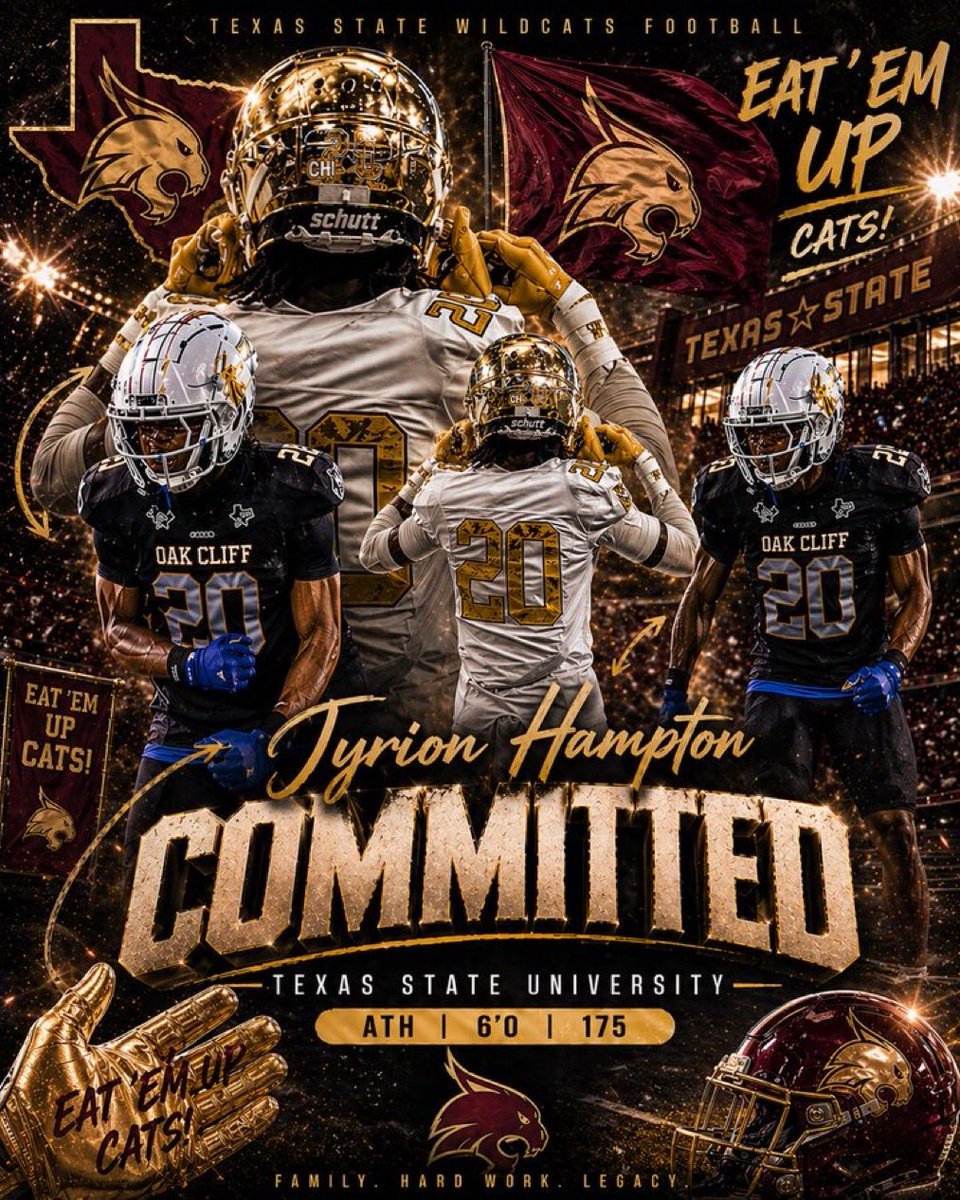 coach_traylor's tweet photo. Jy Hampton is South Oak Cliff's first commitment of the 2027 Class. #SOCNATION #TexasState https://t.co/TwLaqP7Bsq