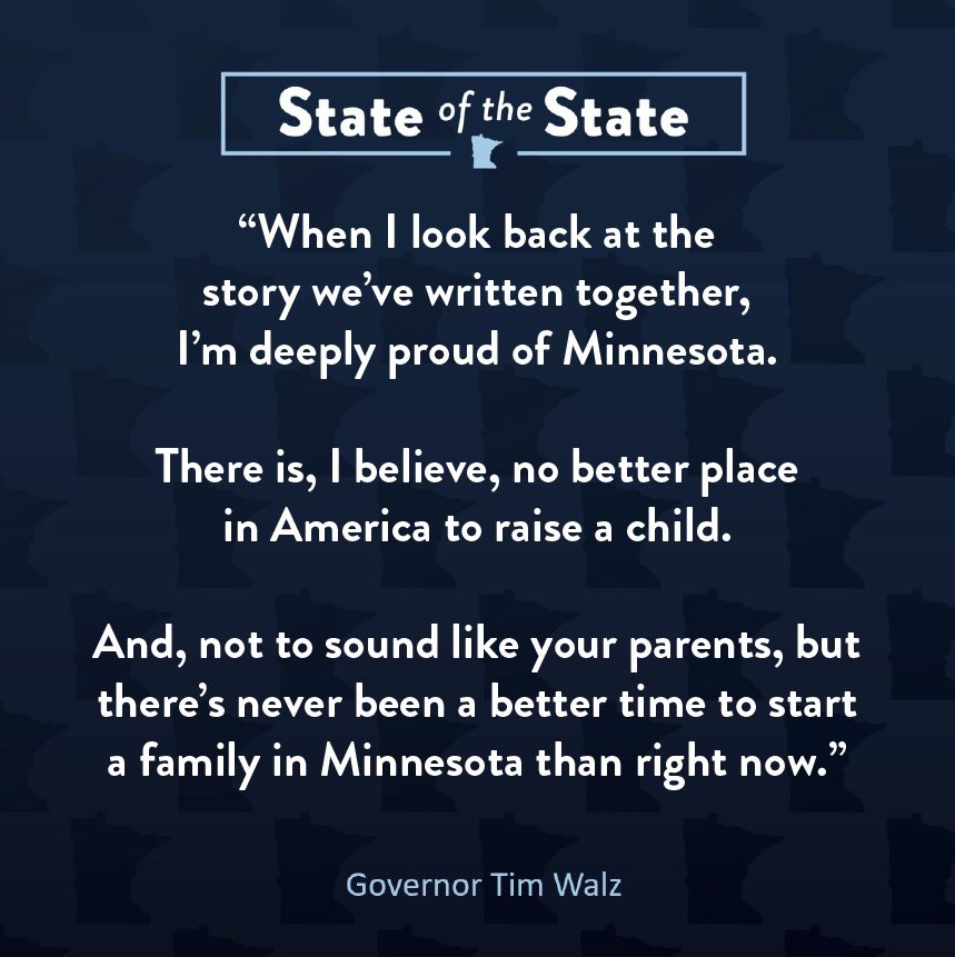 Governor Tim Walz tweet media