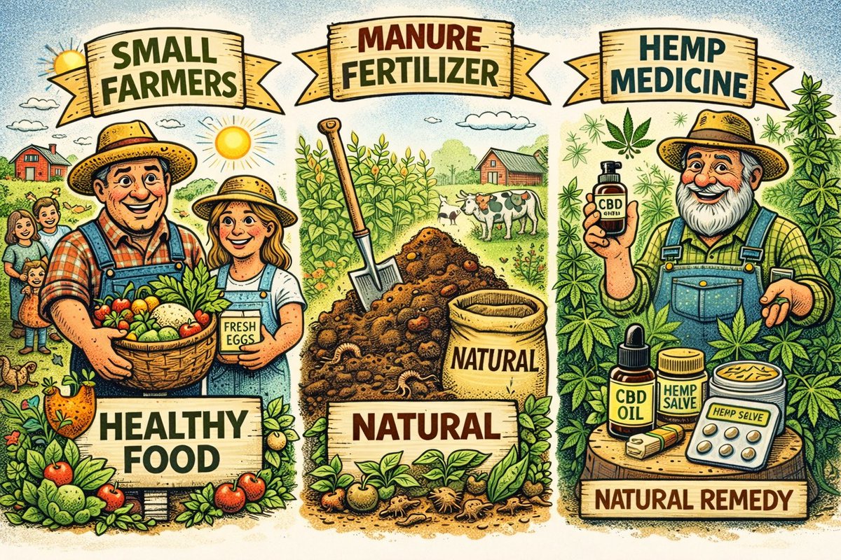 JenningsClean's tweet photo. Ever since I started farming I have been fighting the town the county,  the state and federal governments. Raw milk, agro-education, USDA beef and now hemp. 

For the people, by the people…. seems things are a bit disconnected right now. 

I won’t farm marijuana, not that I can anyway in this town. But, sure easy to understand why the “black market” is thrice as large as the legal market.

Small farmers are getting screwed again!