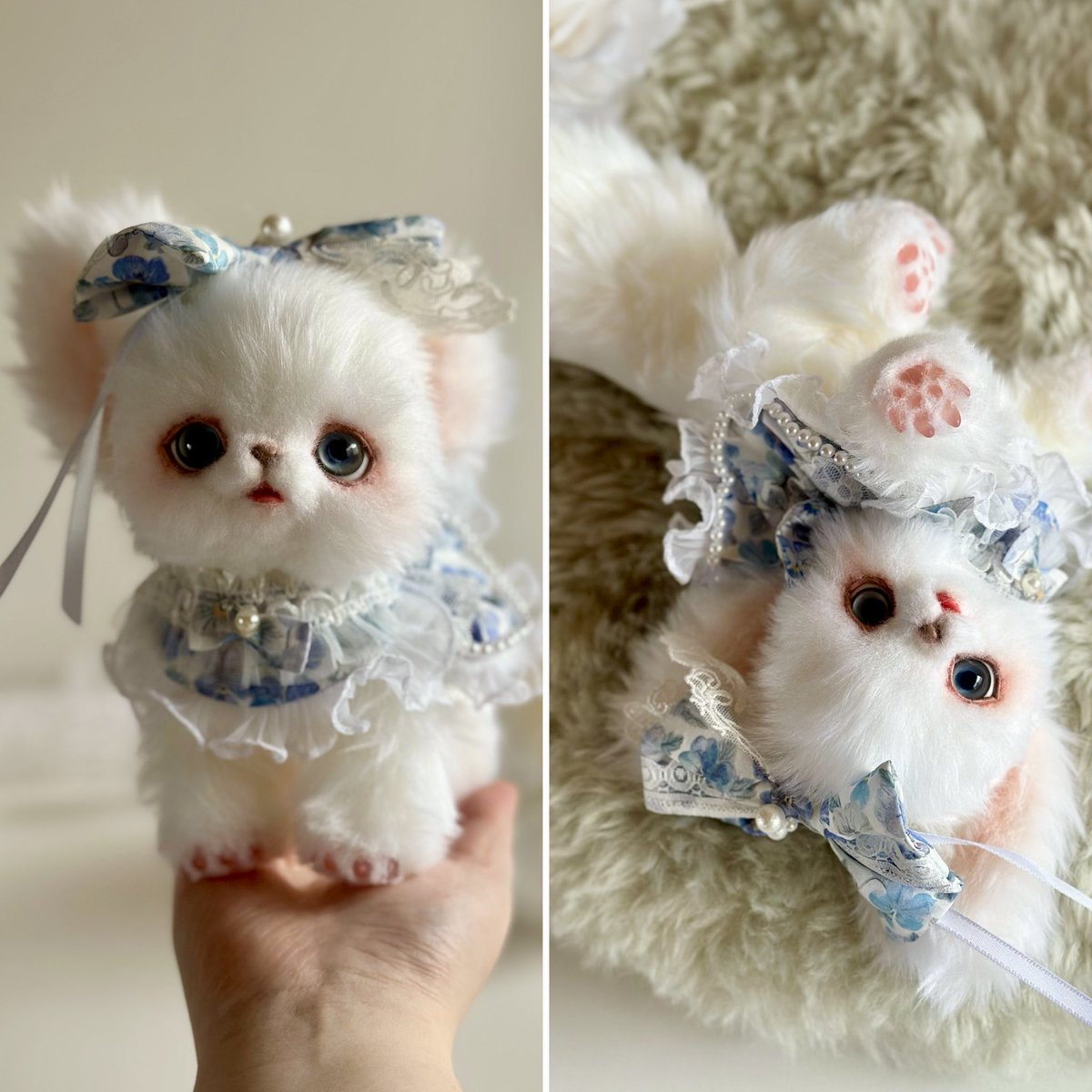 ボンボン、ヤフオクに出品しました。
5月3日までどうぞよろしくお願いいたします♪

auctions.yahoo.co.jp/jp/auction/l12…

#アートドール #ぬいぐるみ